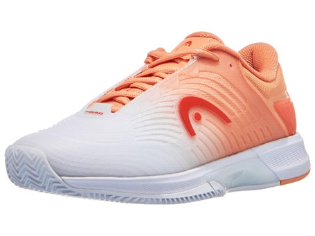 HEAD Revolt Pro 4.5 Clay\Coral/White Womens Shoe