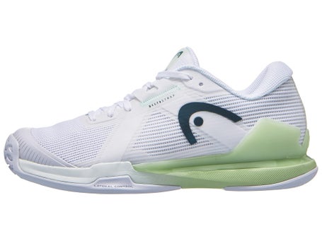 HEAD Sprint Pro 4.0 AC\White/Light Green Womens Shoe