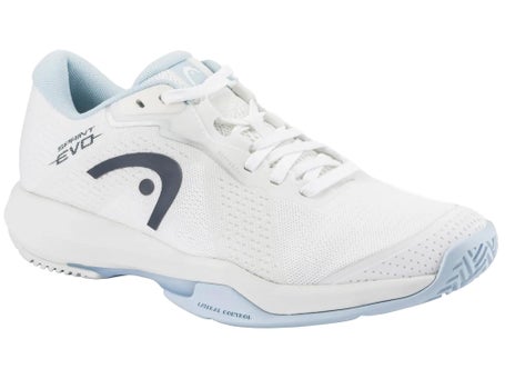 HEAD Sprint Evo 4.0 AC\White/Light Blue Womens Shoe
