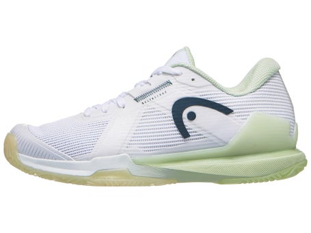 HEAD Sprint Pro 4.0 Padel\White/Light Green Wom Shoes