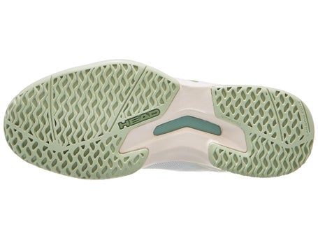 HEAD Sprint Team 4.0 AC\Chalk White/Green Womens Shoe
