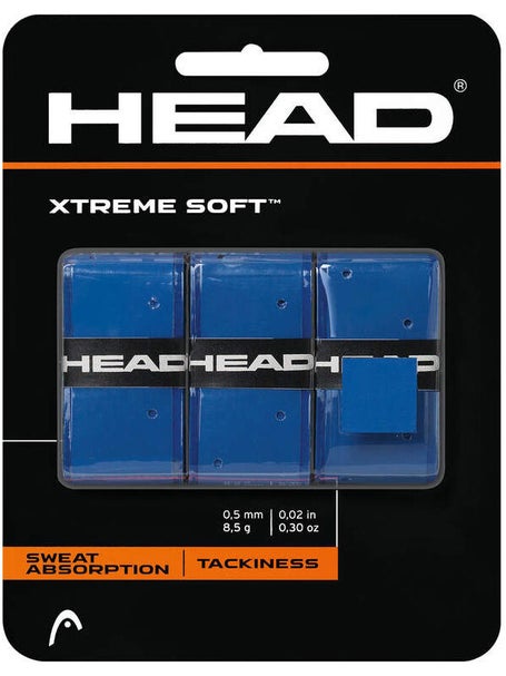 Overgrips Head XtremeSoft Pack de 3 Azul