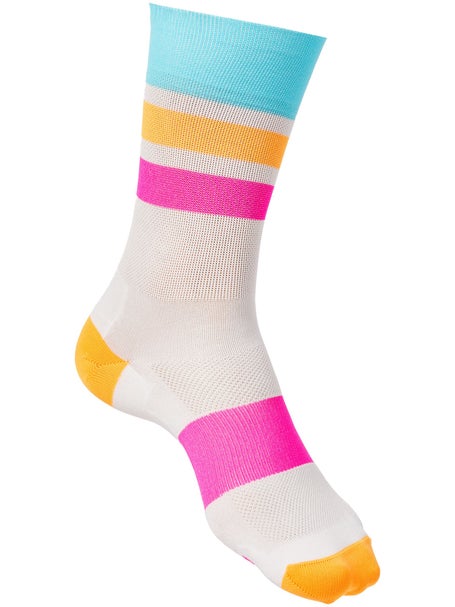 Incylence UL High Cut Tracks Cyan/Pink Socks