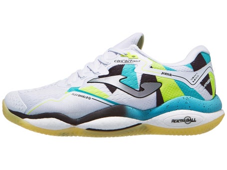 Joma Padel Smash\White/Blue Mens Shoes