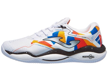 Joma Padel Smash\White/Orange Mens Shoes