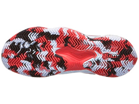 Joma Padel Smash\White/Black/Red Mens Shoes