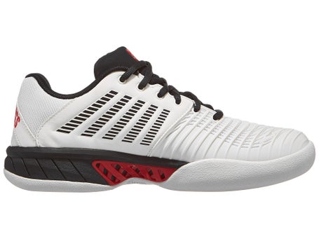 KSwiss Express Light 3 TEPPICH Herrenschuh Weiß Schwarz Rot