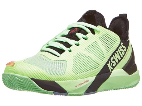Chaussures Homme KSwiss K Frame Speed Rublo Vert Noir Lava TERRE BATTUE