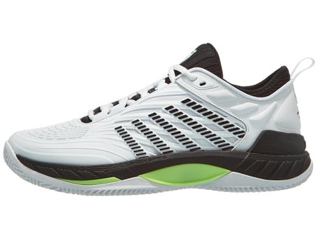 KSwiss Hypercourt Supreme 2 Clay\Wh/Blk/Grn Mens Shoes