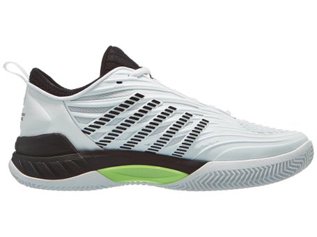 KSwiss Hypercourt Supreme 2 Clay\Wh/Blk/Grn Mens Shoes
