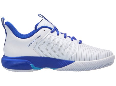 K-Swiss Ultrashot Light AC\White/Blue Mens Shoe