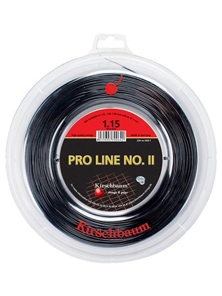 TECNIFIBRE BLACK CODE 17 Gauge 1.25mm 660' 200m Tennis String Reel