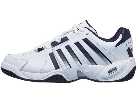 K Swiss Accomplish IV Herren Tennisschuh Weiß Peacoat Silber