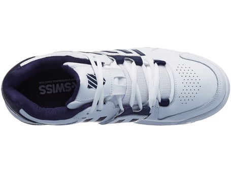 K Swiss Accomplish IV Herren Tennisschuh Weiß Peacoat Silber