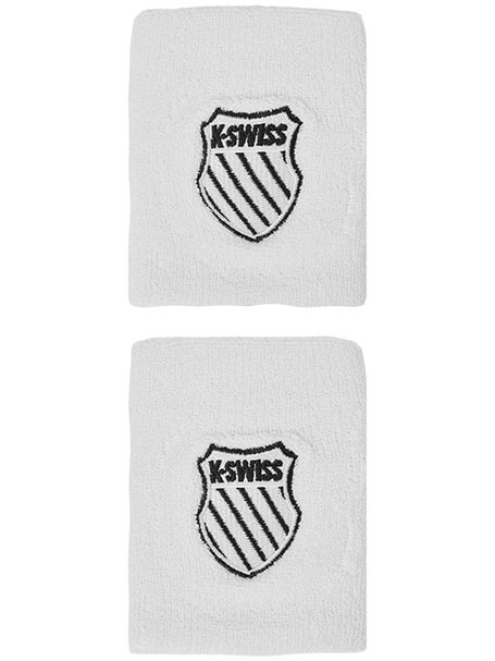 K-Swiss 2-Pack Singlewide Wristbands