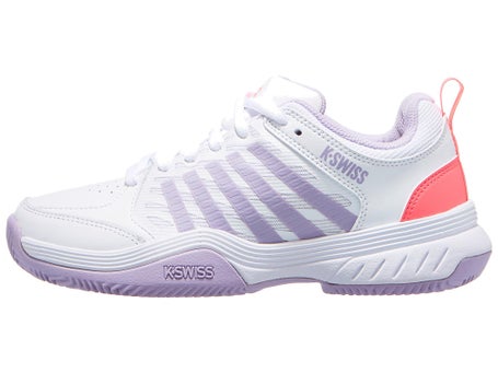 K-Swiss Court Express 2 Clay\White/Orchid/Neon Wom Shoe
