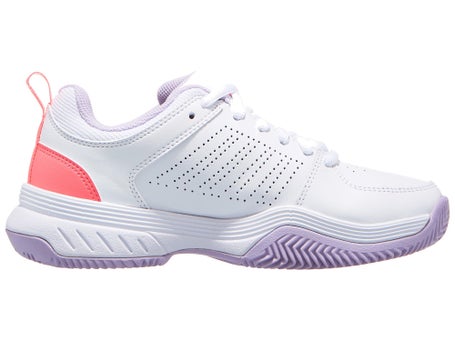 K-Swiss Court Express 2 Clay\White/Orchid/Neon Wom Shoe