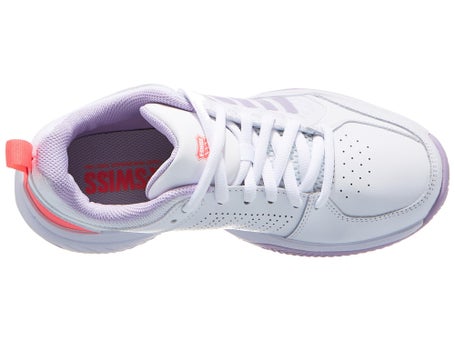 K-Swiss Court Express 2 Clay\White/Orchid/Neon Wom Shoe