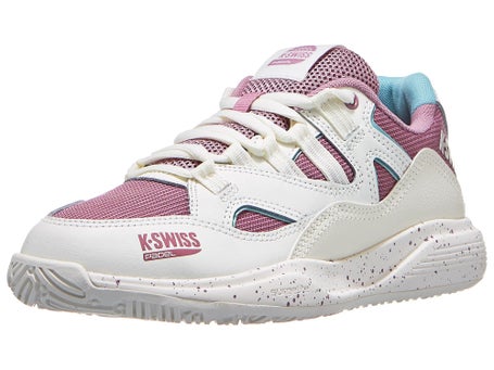 K-Swiss Tura Team Padel\White/Lilas/Turq Wom Shoe