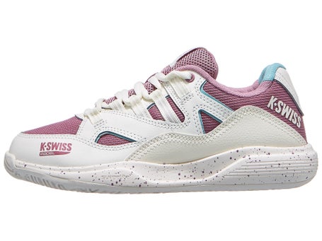 K-Swiss Tura Team Padel\White/Lilas/Turq Wom Shoe