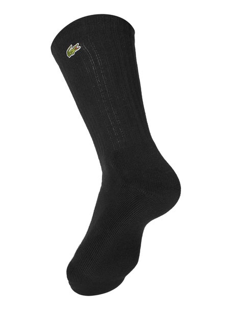 Chaussettes LACOSTE 3-Pack Crew Cut Socks Black