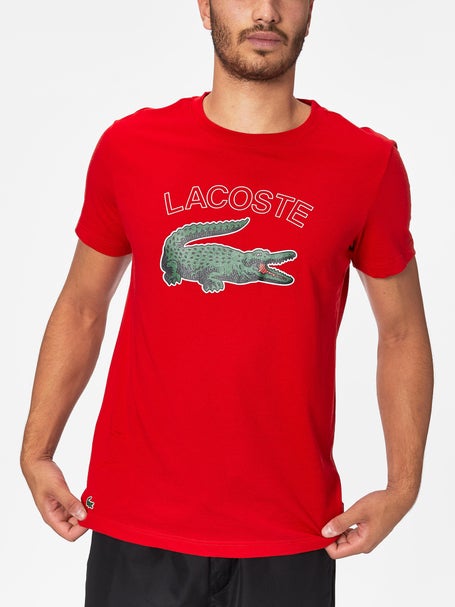 Lacoste - Camiseta Para Hombre Roja - Tee-Shirt