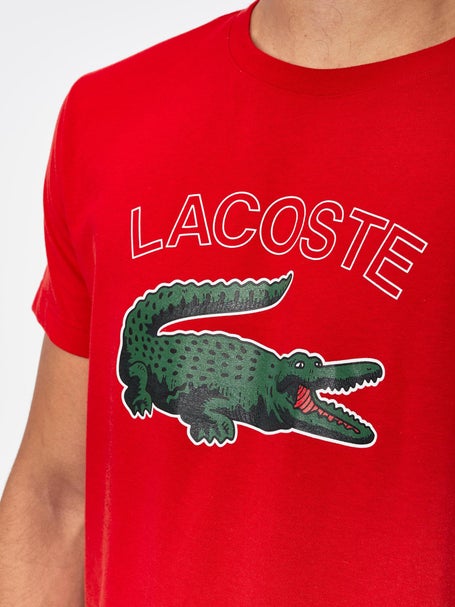 lån skolde Bedøvelsesmiddel Lacoste Men's Fall New Croc T-Shirt | Tennis Warehouse Europe