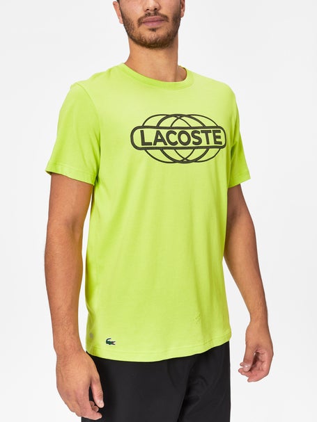 Lacoste Herren Herbst Wording T-Shirt | Tennis Warehouse Europe | T-Shirts