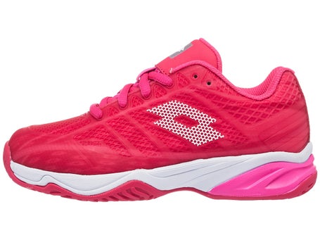 Lotto Mirage 300 ALR Fuchsia/White Junior Shoe