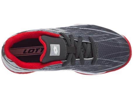 Lotto Mirage 300 ALR Silver/Red Junior Shoe