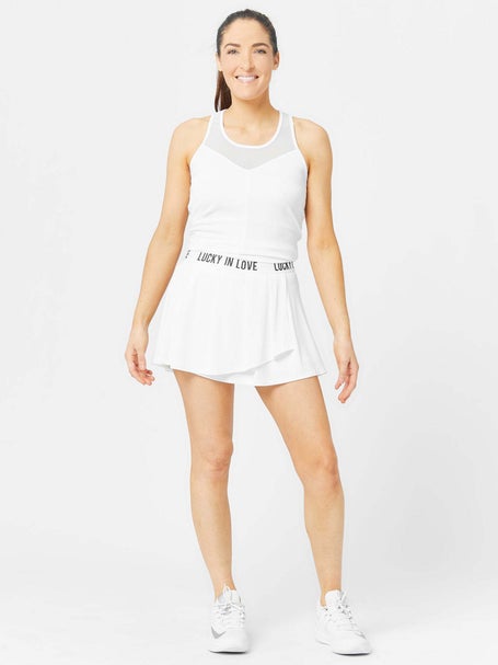 Grand Slam Tennis Skirt - White - White / XXS