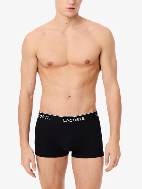 Lacoste Mens 3-Pack Cotton Boxer Shorts