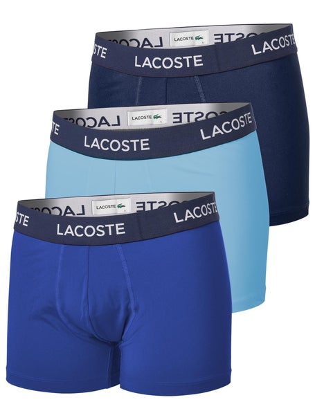 Lacoste Mens 3-Pack Performance Boxer Shorts
