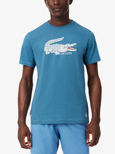 T Shirt Homme Lacoste Roland Garros Croc
