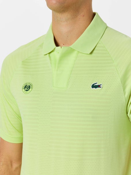 Lacoste Mens Dimitrov On Court Roland Garros Polo 