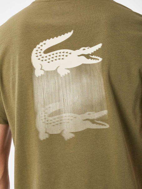 Lacoste Mens Fall Croco Spray T-Shirt