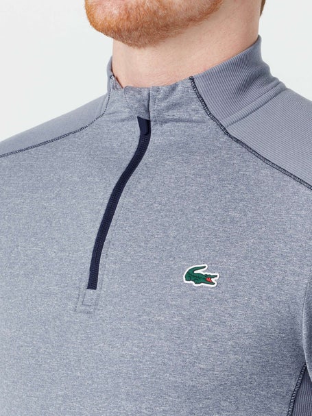 Lacoste Mens 1/2 Zip Technical Long Sleeve
