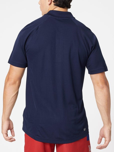 Lacoste Mens Solid Basic Perf Polo