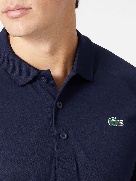 Lacoste Mens Solid Basic Perf Polo