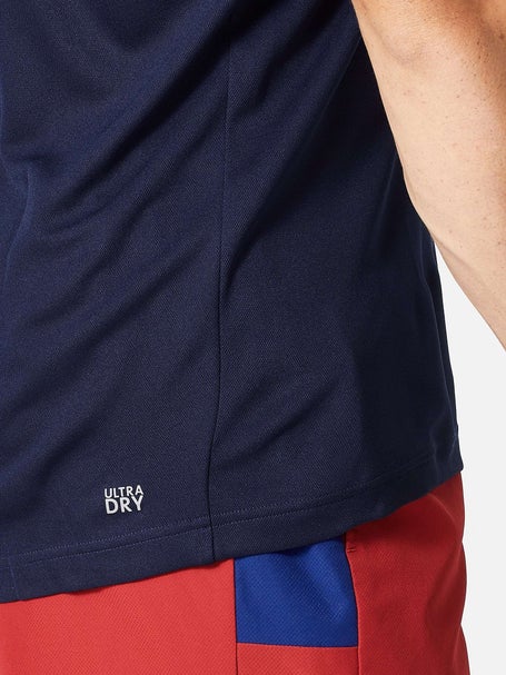 Lacoste Mens Solid Basic Perf Polo