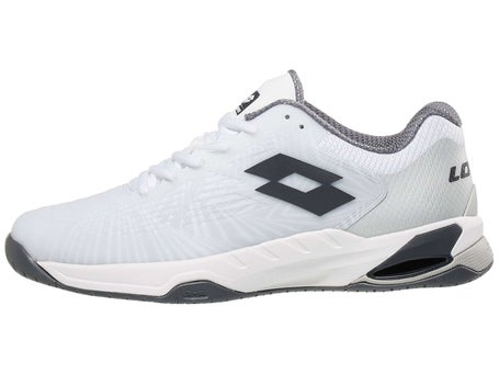 Lotto Mirage 100 AC White/Asphalt/Gray Mens Shoes