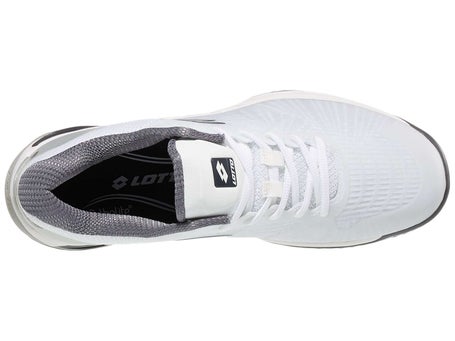 Lotto Mirage 100 AC\ White/Asphalt/Gray Mens Shoes