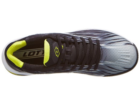 Zapatillas hombre Lotto Mirage 200 II PRT Black White Green TIERRA BATIDA