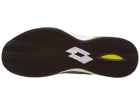 Zapatillas hombre Lotto Mirage 200 II PRT Black White Green TIERRA BATIDA