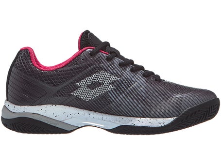 Lotto Mirage 300 Sandplatz Herren Tennisschuh Schwarz Weiß Rot