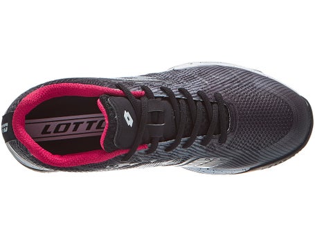 Lotto Mirage 300 Sandplatz Herren Tennisschuh Schwarz Weiß Rot