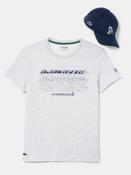 ægteskab Måling gispende Lacoste Men's Novak Fan Pack - T-Shirt + Hat | Tennis Warehouse Europe