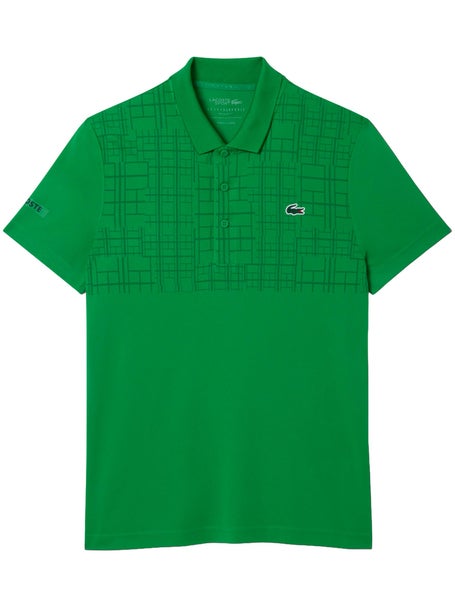 Lacoste Mens Novak Melbourne Fan Polo