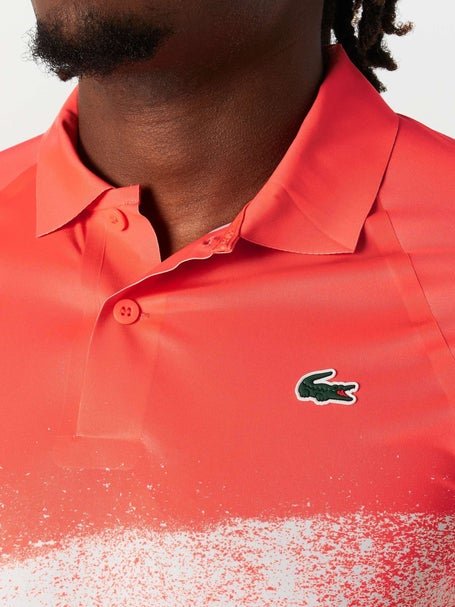 Lacoste Mens Novak On Court Euro Clay Polo