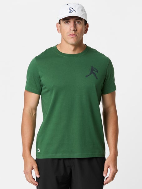 T Shirt Homme + casquette Lacoste Novak Fall Fan Pack
